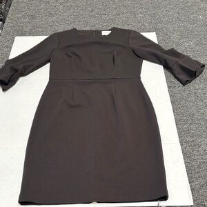 Donna Morgan Classic Black Long Sleeve Dress